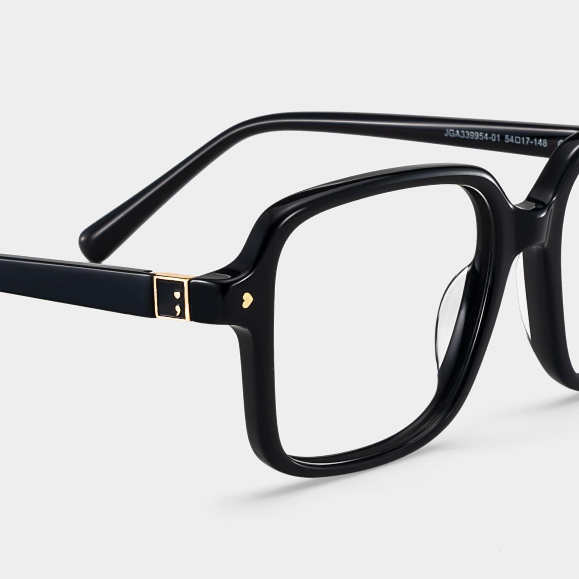Talia Black Frame Glasses with Square Frame Online | ZEELOOL7