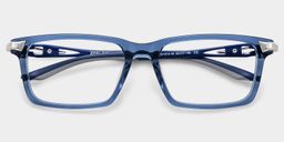 Orion Blue Rectangle Glasses1