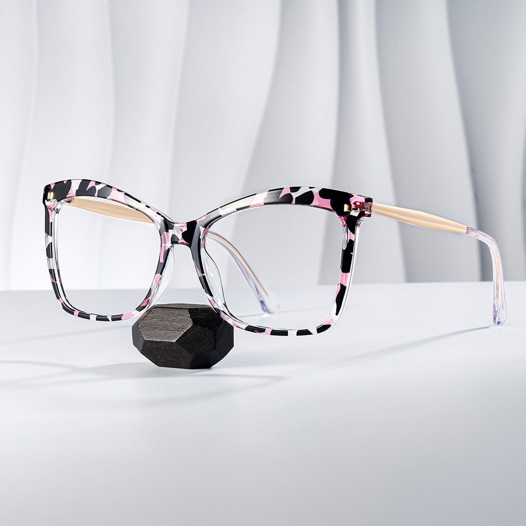 Floral Butterfly Eyeglasses For Women0