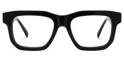 Boyce Rectangle Black Glasses1
