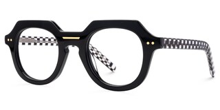 Jameica Geometric Black Glasses1