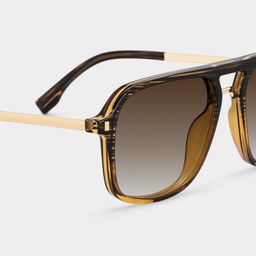 Kilworth Brown Aviator Sunglasses4