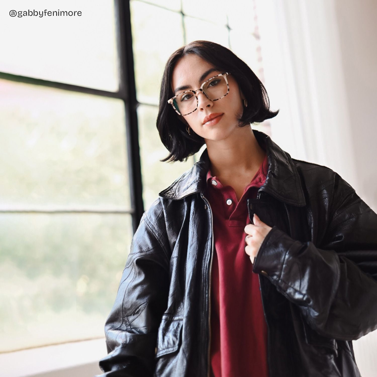 Zoe Tortoise Frame Glasses with Square Frame Online | ZEELOOL12