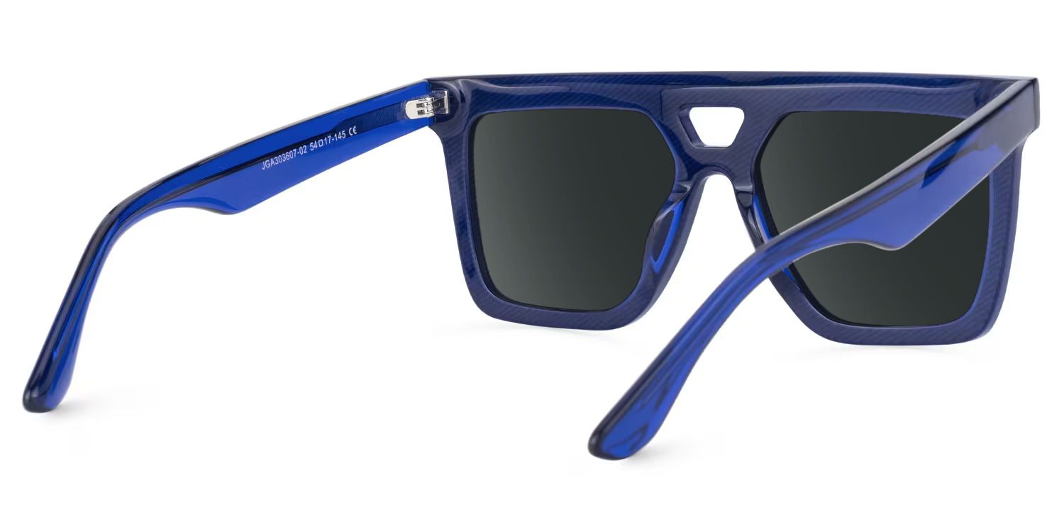 Rubin Denim Glasses, Blue Jean Frame Sunglasses3