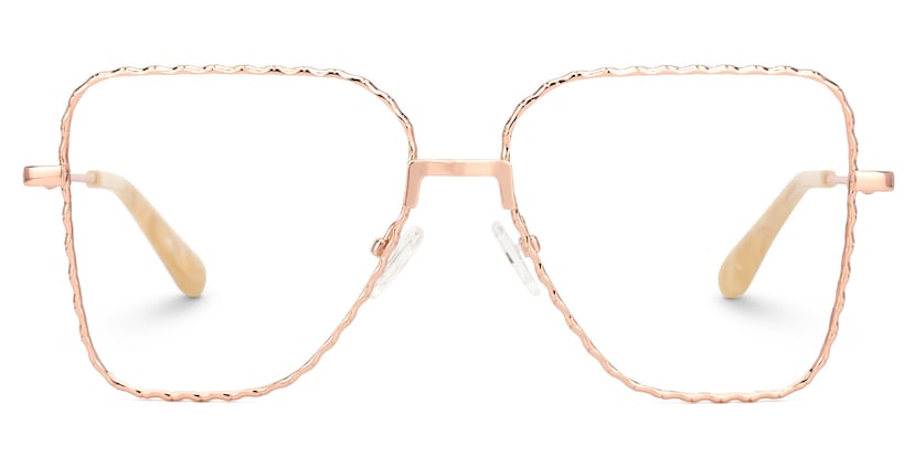 Alisandra Aviator Rose Gold Glasses