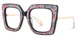 Latanya Square Colorful Glasses3