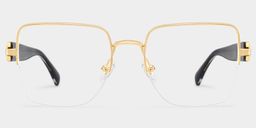 Lauren Square Gold Glasses2