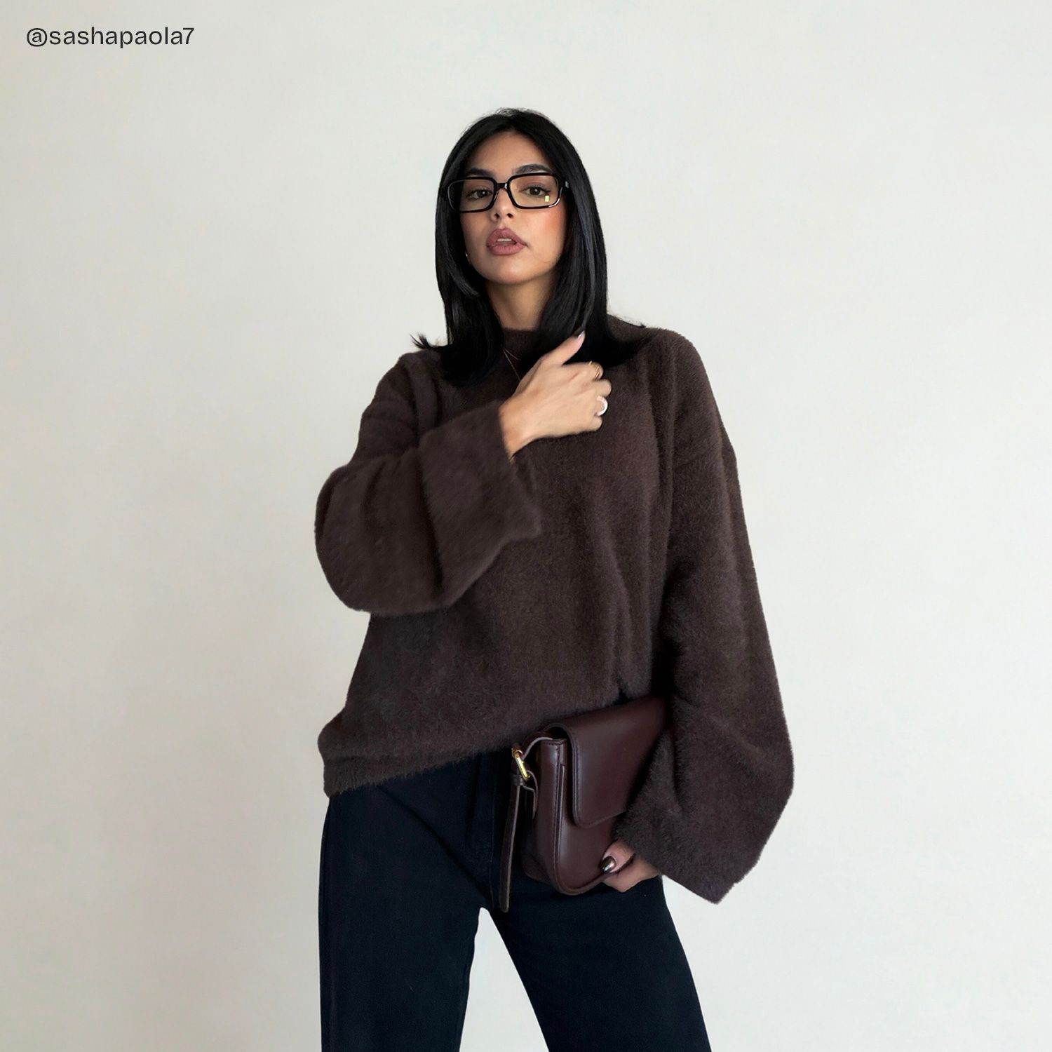 Danielle Matte Brown Tortoise Rectangle Glasses | ZEELOOL7