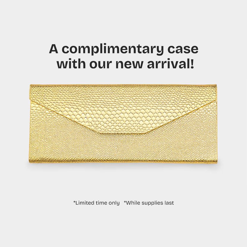 Skyler Square Rose Gold Glasses