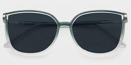 Rodz Green Square Sunglasses1