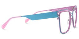 Dacarine Square Pink Blue Glasses4