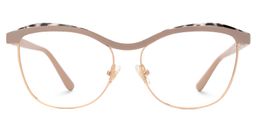 Coumba Browline Pink Glasses0