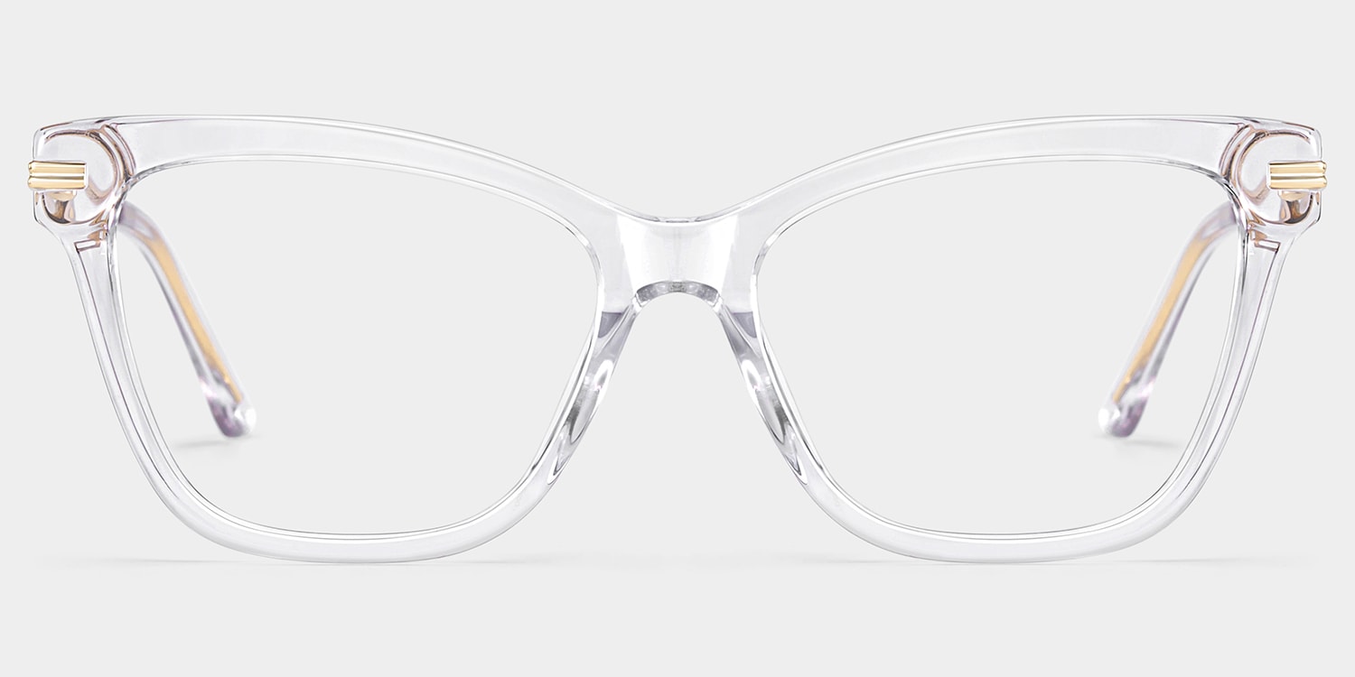 Mason Cat eye Crystal Glasses
