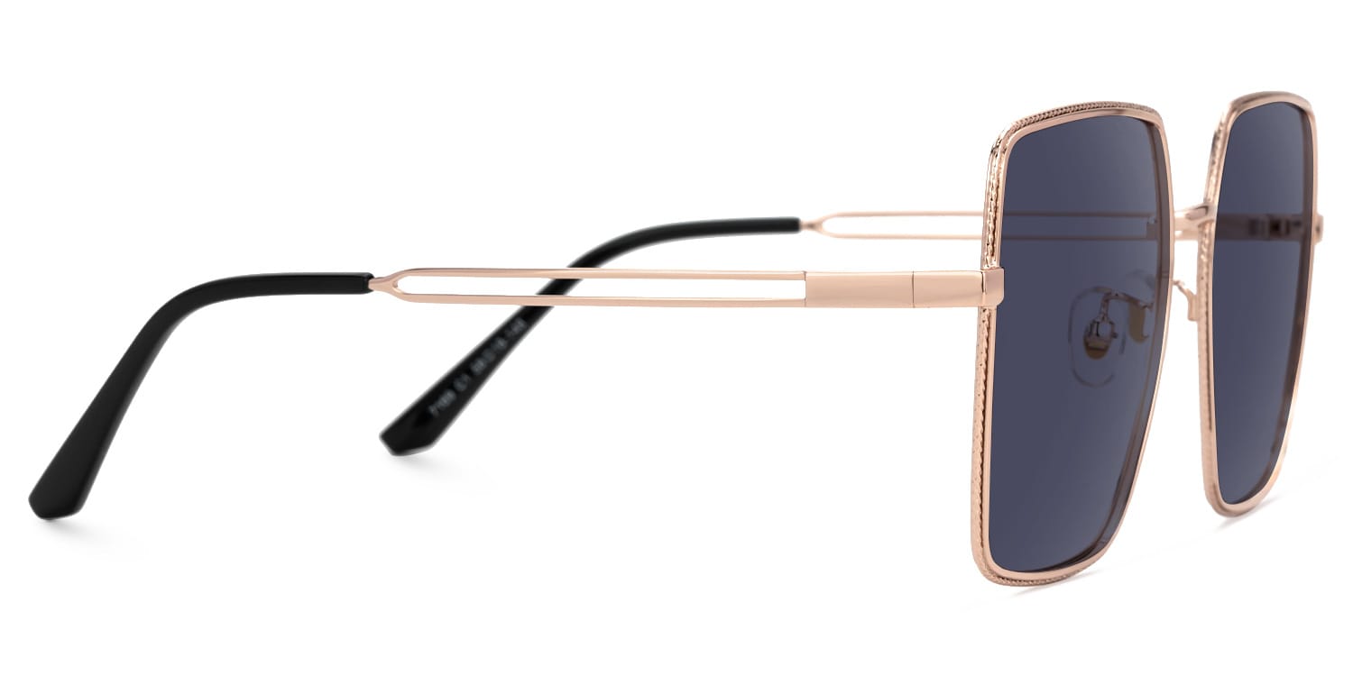 Nielsen Square Gray Sunglasses2