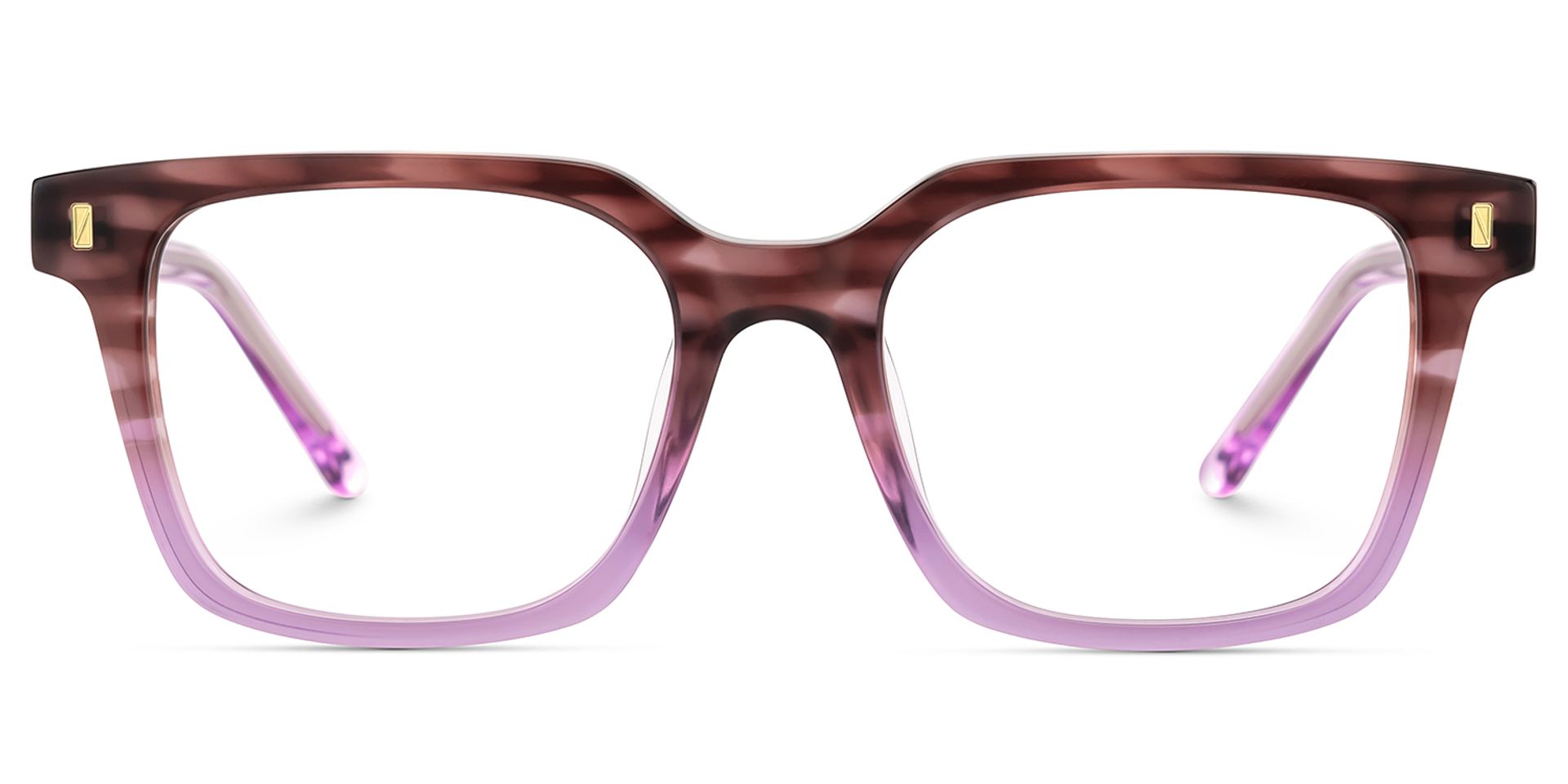 Pagel Purple Thin Frame Eyeglasses | Zeelool1