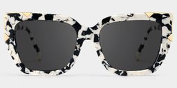 Dax Square cow print Glasses0