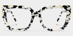 Dax Square cow print Glasses1