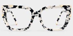 Dax Square cow print Glasses1
