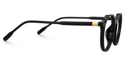 Tilly Round Black Glasses2