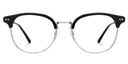 Marcelin Oval Black Glasses0