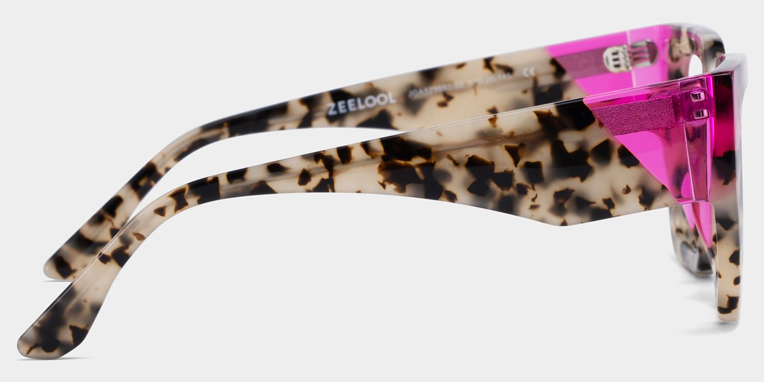 Viva Tortoise Frame Glasses with Square Frame Online | ZEELOOL4