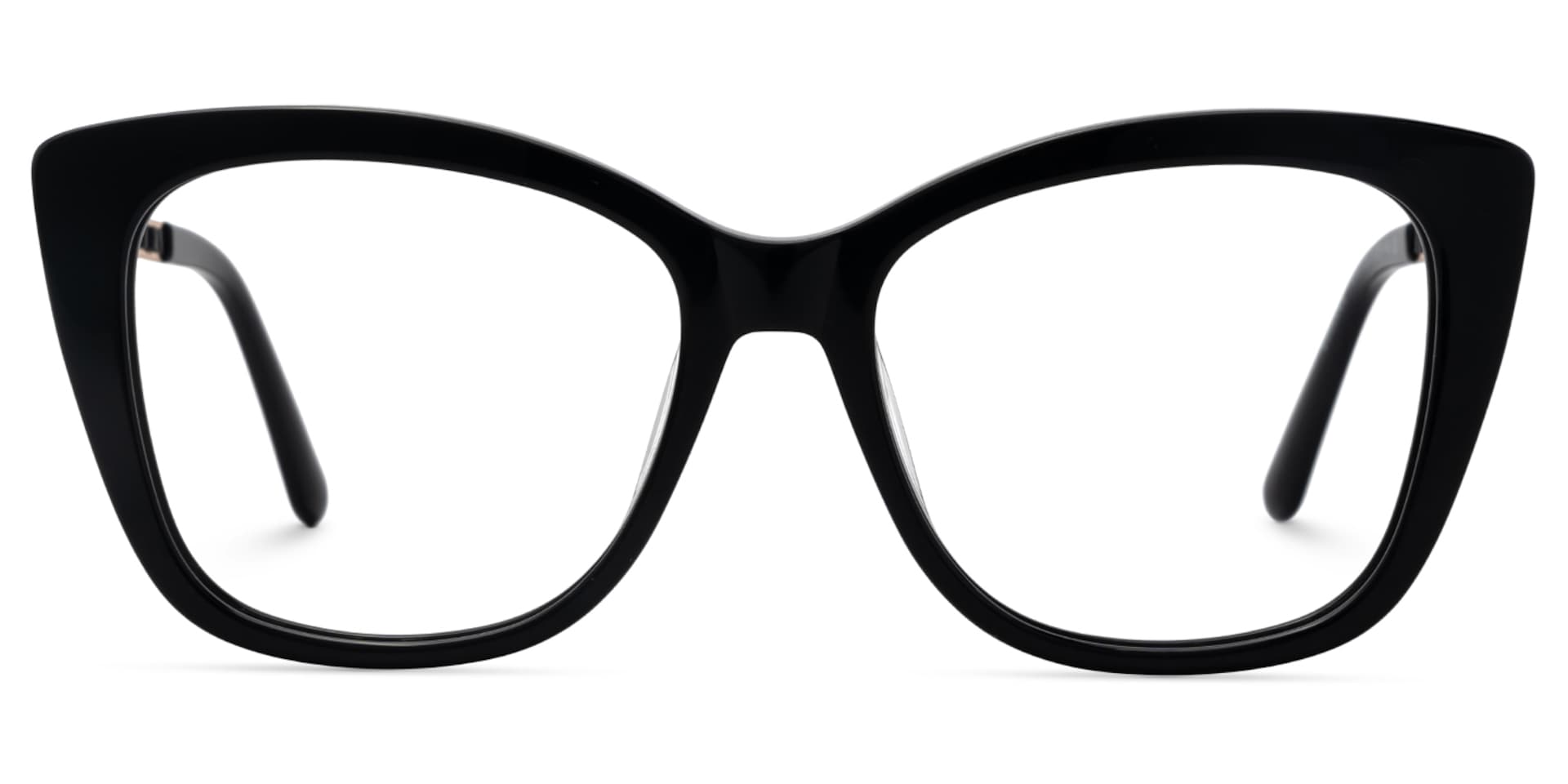 Deangela Women's Black Frame Eyeglasses  | Zeelool1