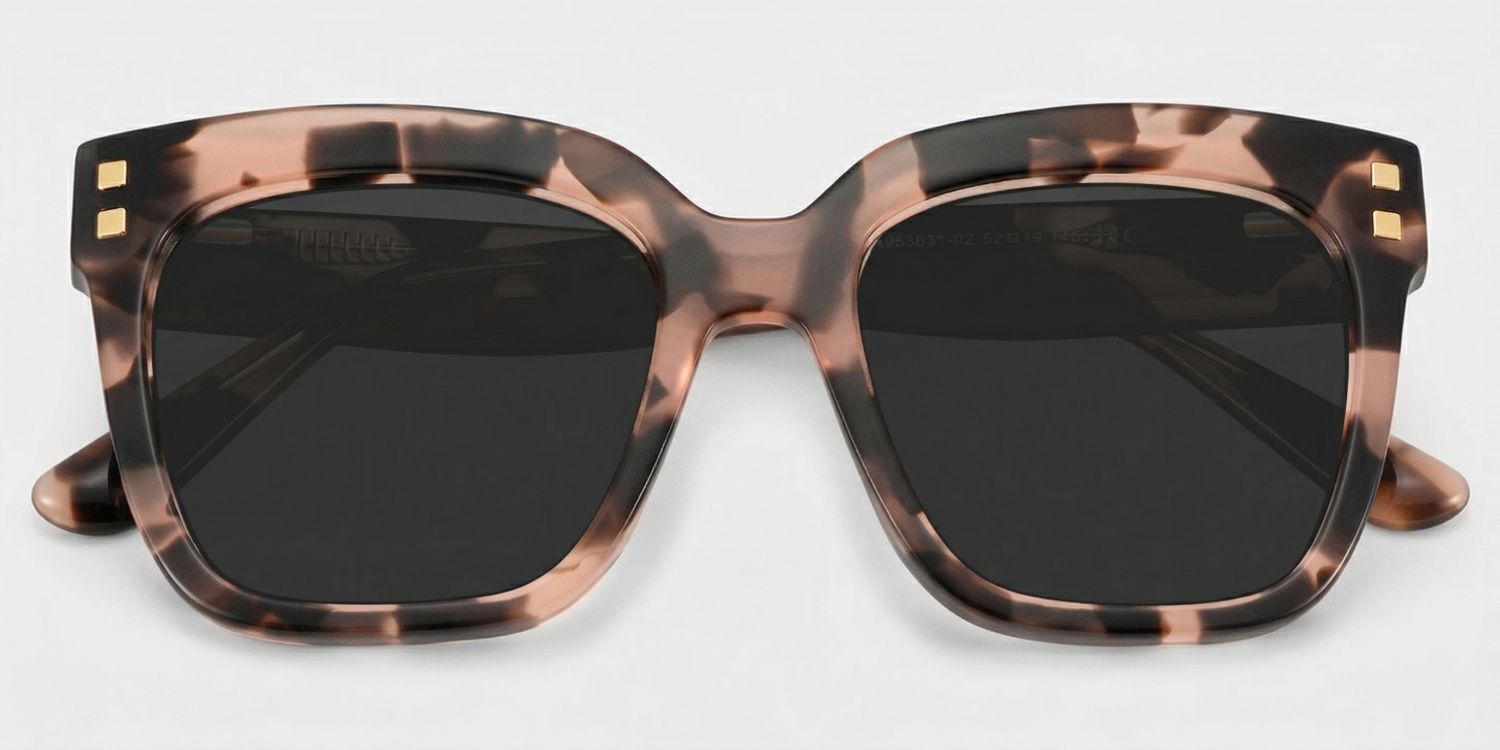 Minguela Square Pink-Tortoise Frame Sunglasses Online Sale | ZEELOOL1