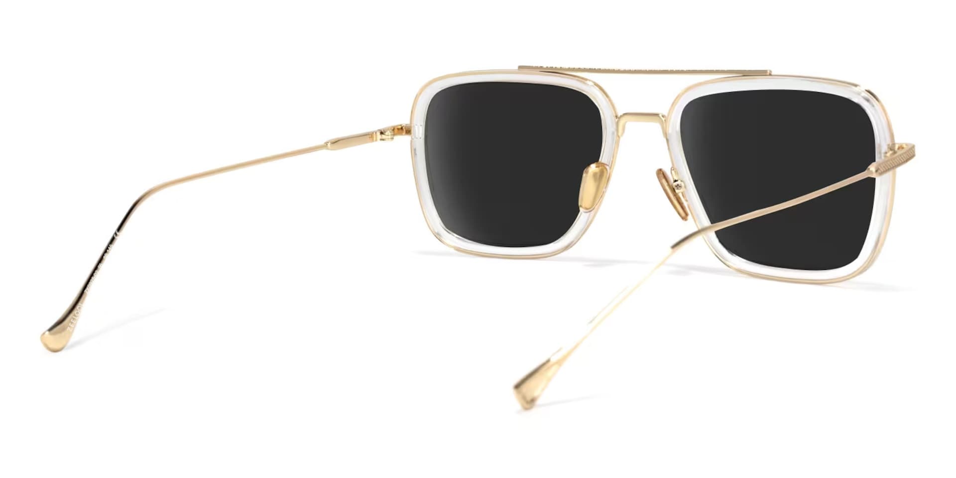 Gifford Aviator Crystal Sunglasses | Zeelool Glasses4