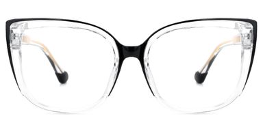 Fenn Cateye Clear Glasses