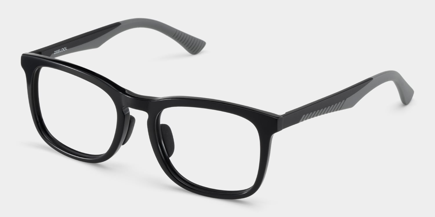 Glide Blue Frame Glasses with Square Frame Online | ZEELOOL