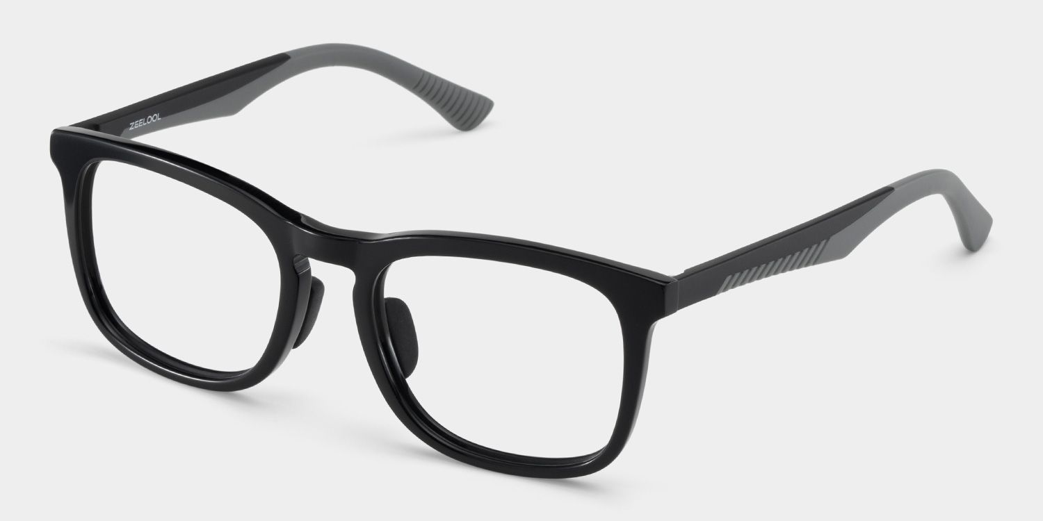 Glide Blue Frame Glasses with Square Frame Online | ZEELOOL3