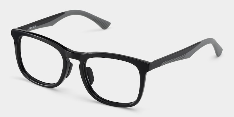 Glide Blue Frame Glasses with Square Frame Online | ZEELOOL2