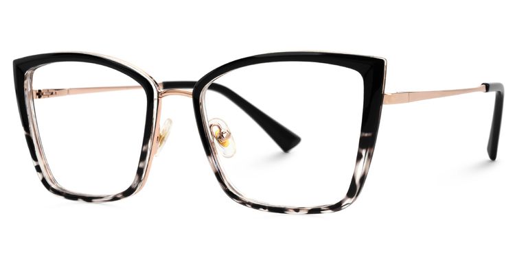 Mariie Butterfly Black Glasses
