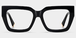 Maddox Square Black Glasses2