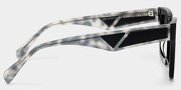 Shirmme Square Black Glasses3