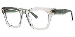 Dodard Square Gray Glasses1
