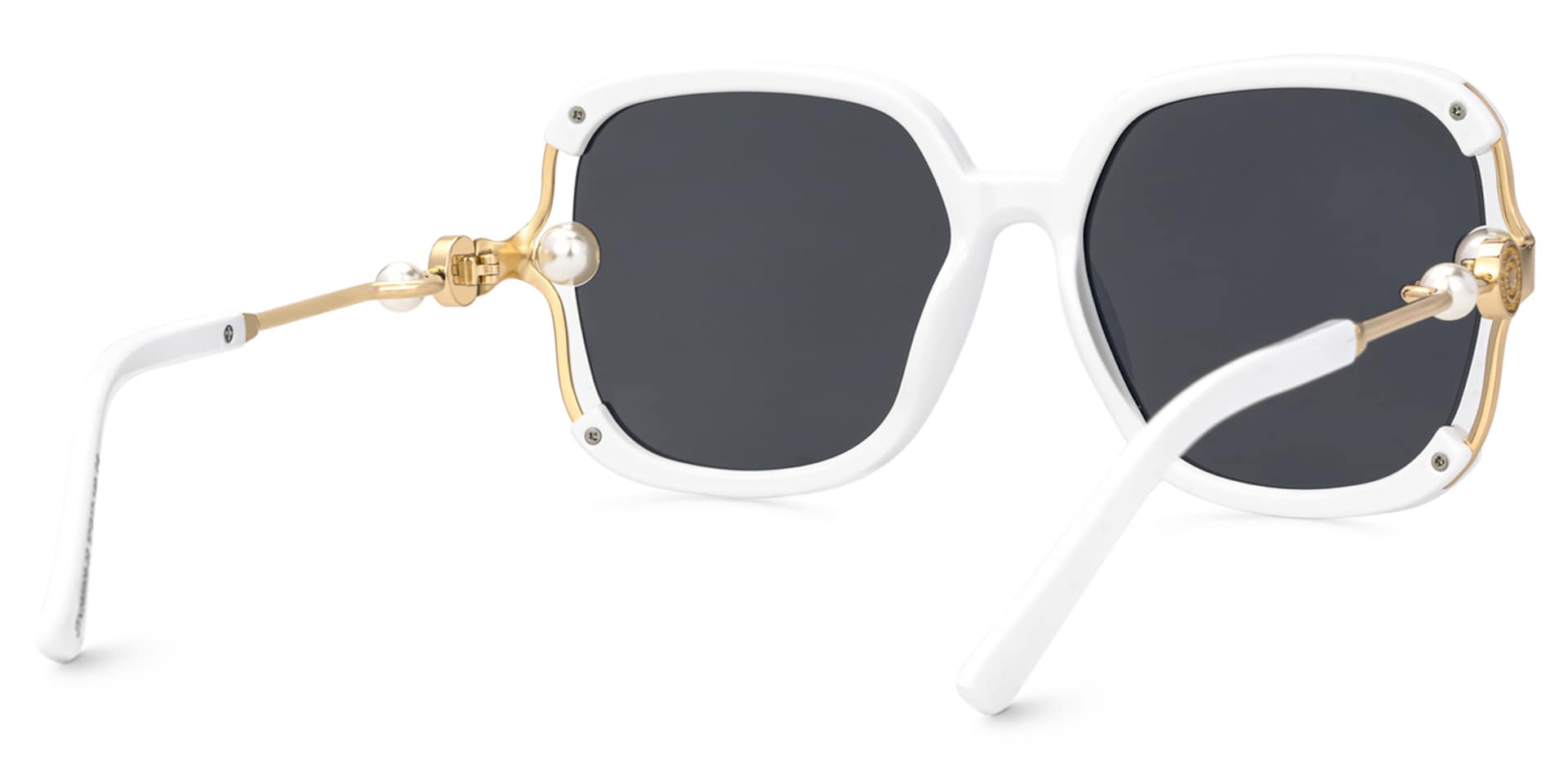 Square White Sunglasses Frames3