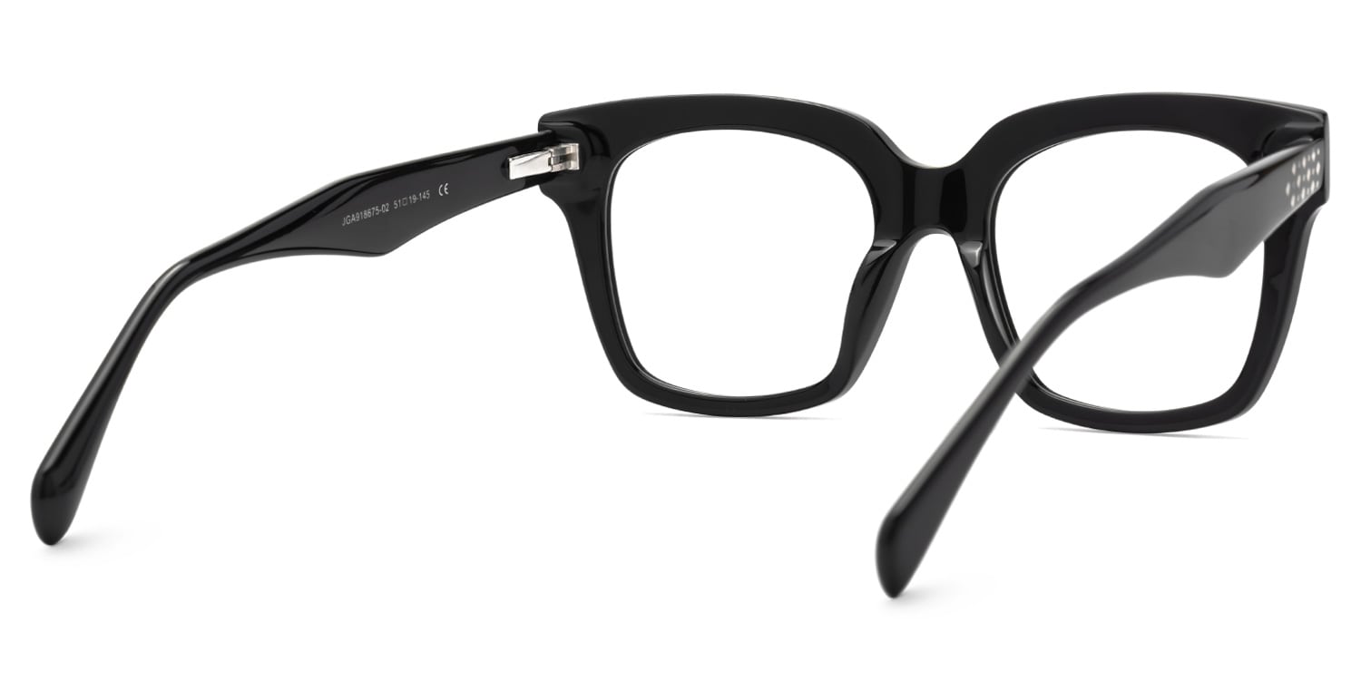 Willard Square Black Glasses3