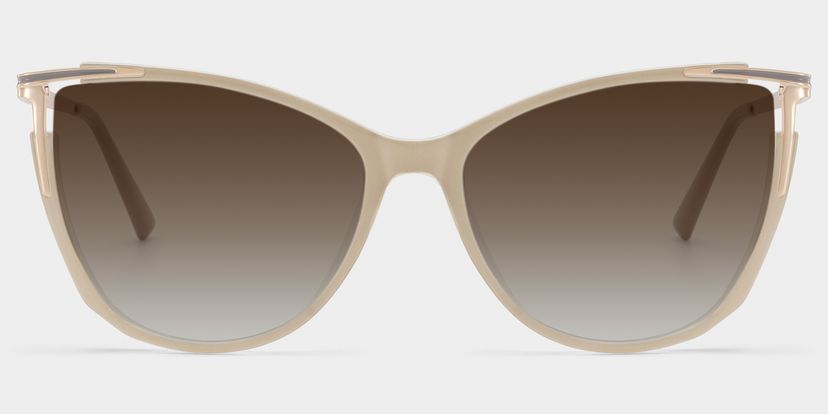 Yomary Cateye Khaki Glasses
