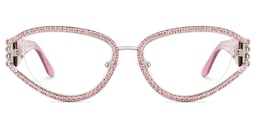 Star Cateye Iridescent Glasses1