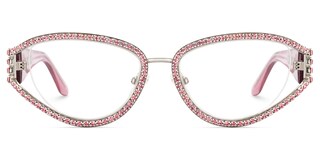 Star Cateye Iridescent Glasses1