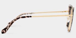 Cordaro Square Clear Tortoise Shell Glasses3