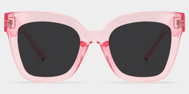 Malcolm Square Pink Glasses