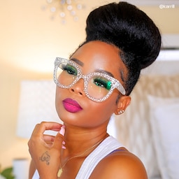 Kahle Cateye Crystal Glasses4