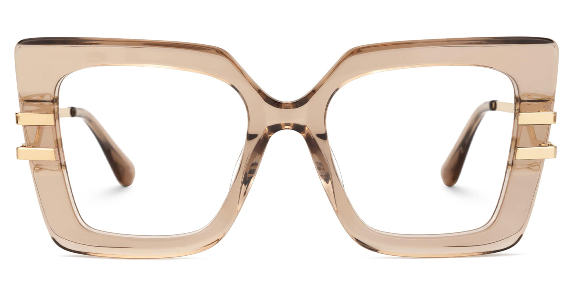 Designer Poutine Glasses in Mixed-Material Full-frame0