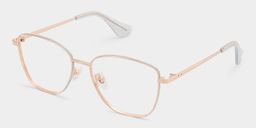 Skyler Square Rose Gold Glasses3