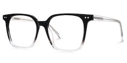 Jamaica Square Black Crystal Glasses2