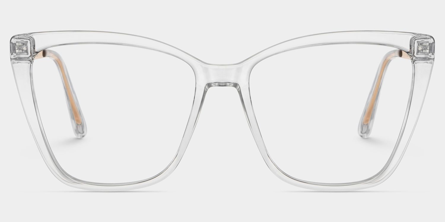 Awilda Cateye Orange Frame Glasses | Zeelool Optical