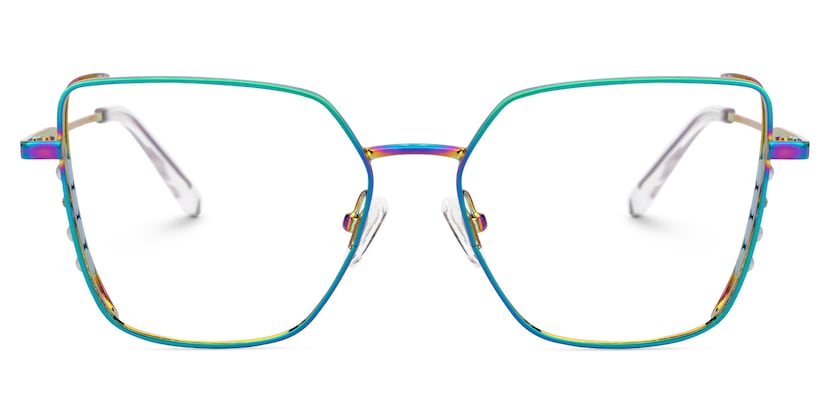Jamison Square Iridescent Glasses