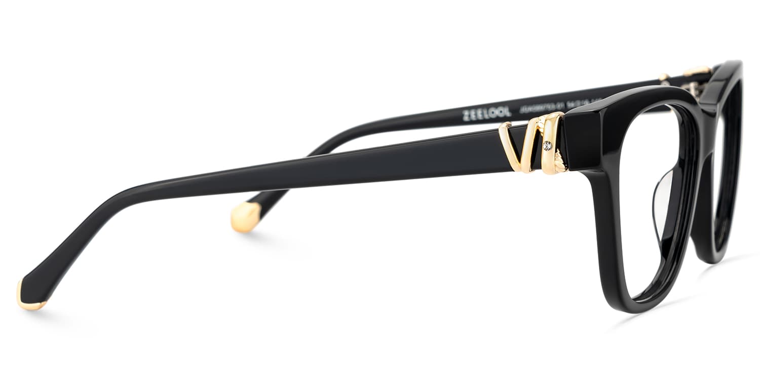 Julian Square Black Glasses7